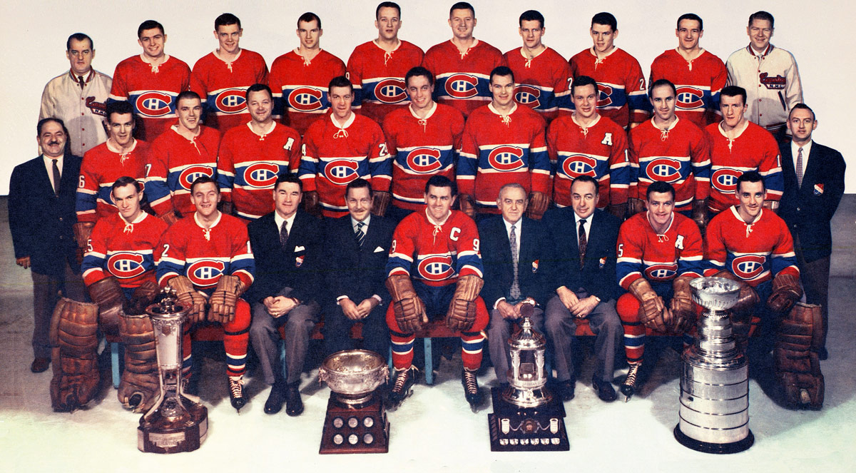 Montreal Canadiens team photo